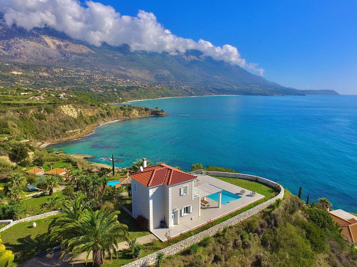 Seafront Villa Kefaloniaprivatevillas 特拉佩扎奇 外观 照片