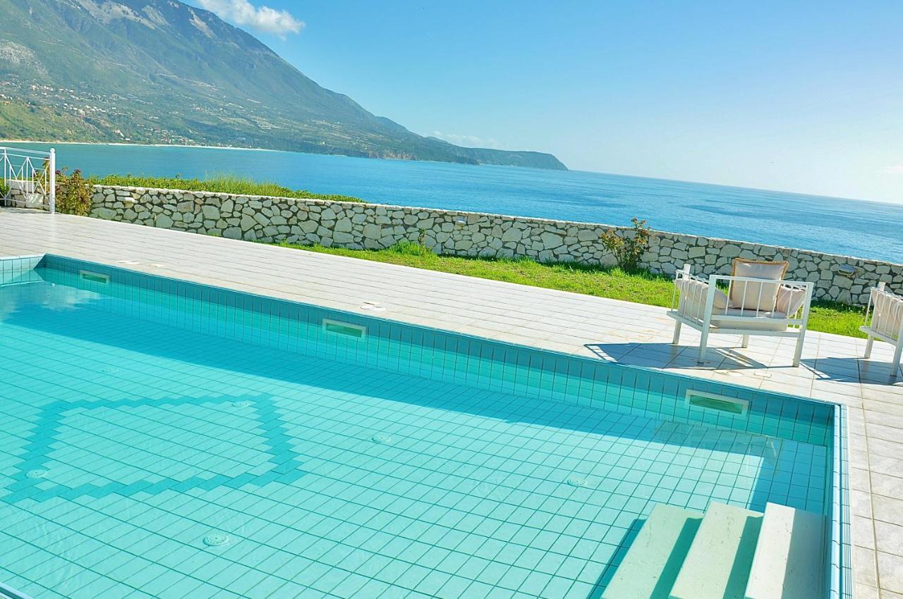 Seafront Villa Kefaloniaprivatevillas 特拉佩扎奇 外观 照片