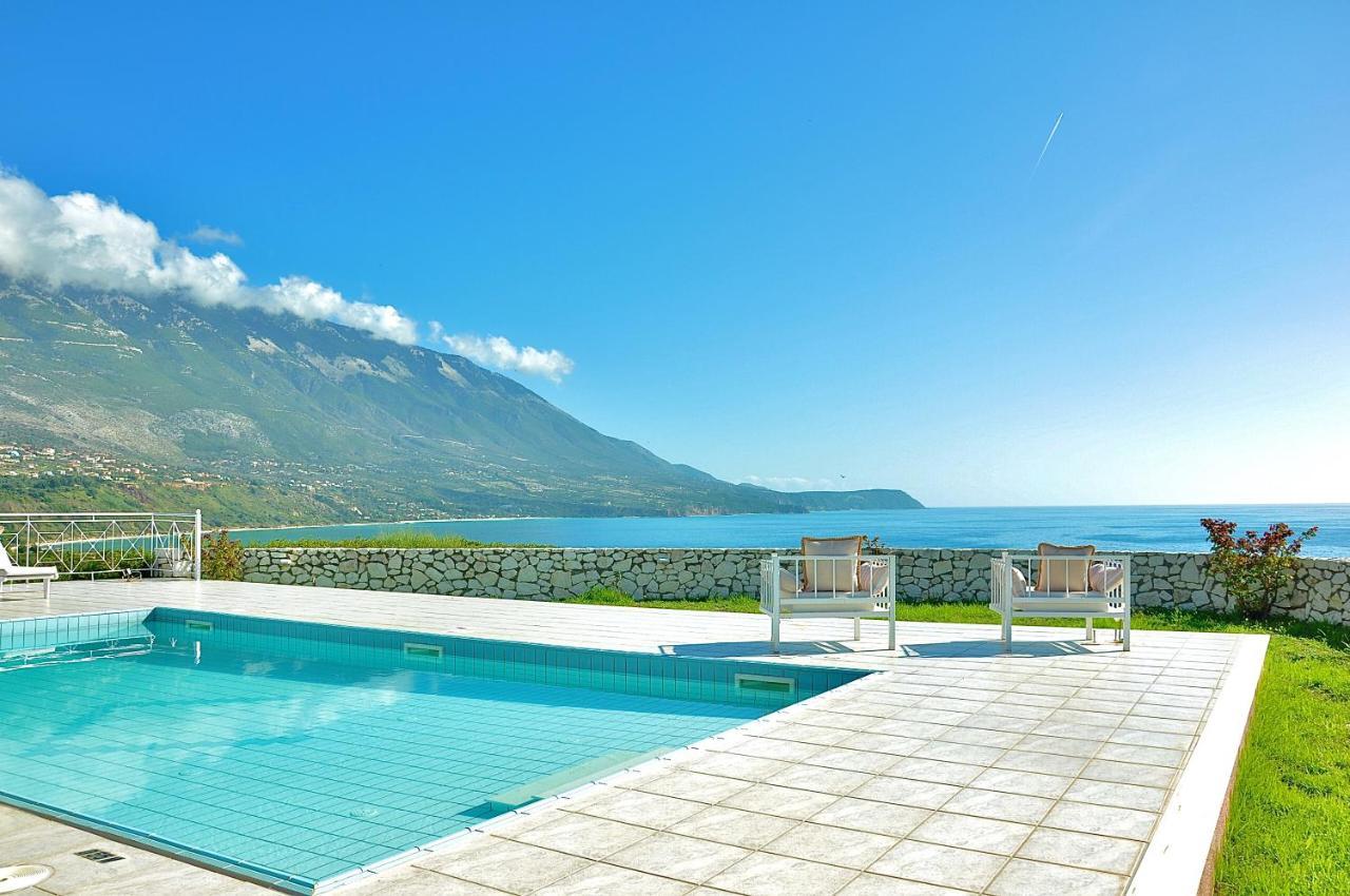 Seafront Villa Kefaloniaprivatevillas 特拉佩扎奇 外观 照片
