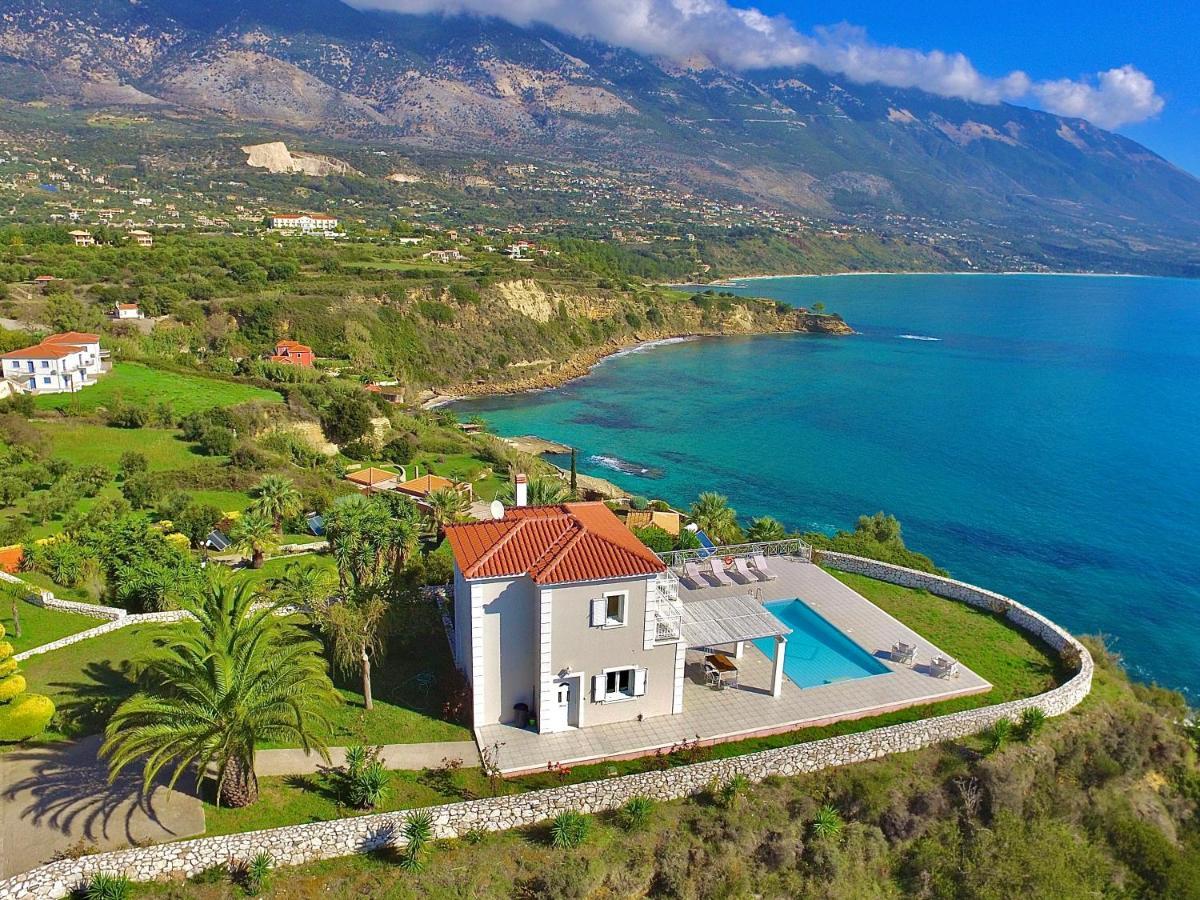 Seafront Villa Kefaloniaprivatevillas 特拉佩扎奇 外观 照片