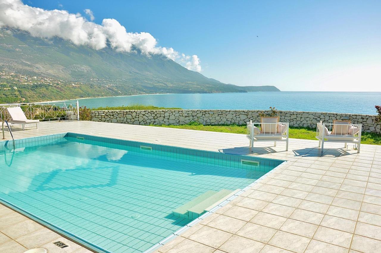 Seafront Villa Kefaloniaprivatevillas 特拉佩扎奇 外观 照片