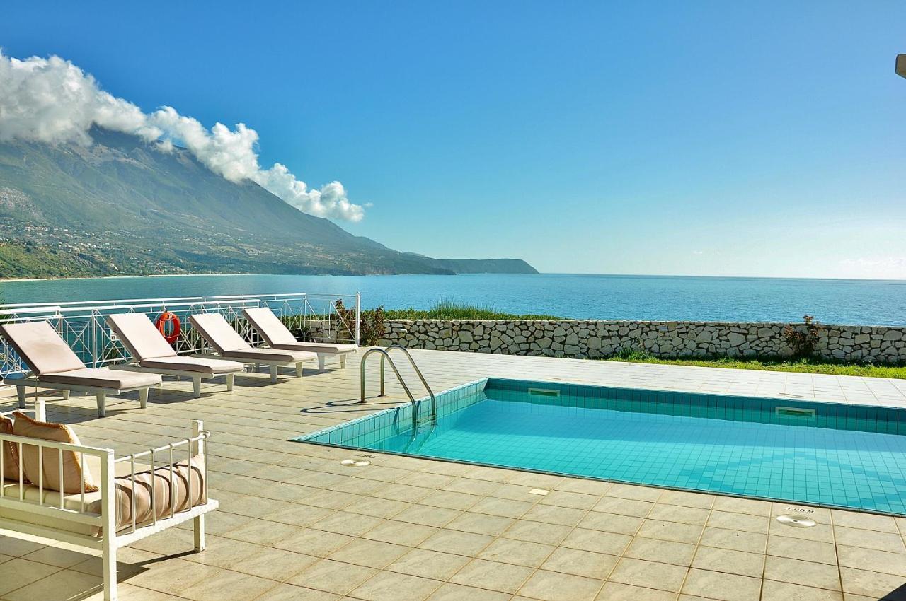 Seafront Villa Kefaloniaprivatevillas 特拉佩扎奇 外观 照片